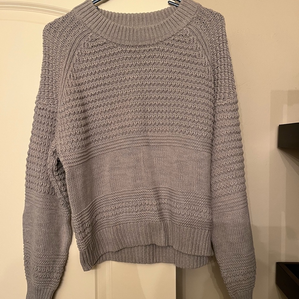 Universal Thread Light Gray Cowl Neck Sweater